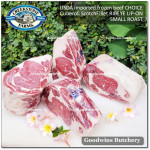 Beef Ribeye lip-on Scotch-Fillet Cube-Roll US USDA CHOICE frozen brand Swift / BlueRibbon / CreekStone ROAST CUTS thickness 4-5", 1.5-2.0 kg/pc (price/kg) PRE ORDER 3 - 7 WORK DAYS